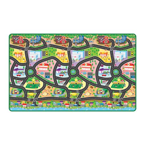 Sunta Heat Transferred Roll Mat - City Map Track — Toycra