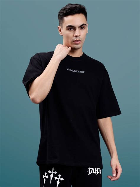 PULSATING RHYTHMS REFLECTOR OVER-SIZED T-SHIRT BLACK | Buy Online at ...