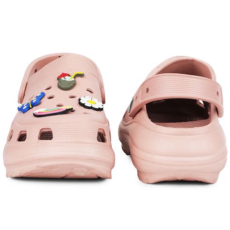 Buy A-HA Peach Slingback Clogs For Women PRL-3 By Liberty