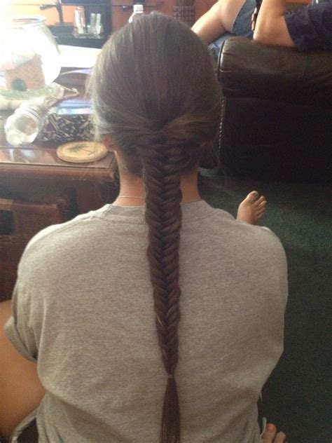 Fish Tail 🐟 | Hair styles, Fishtail, Hair
