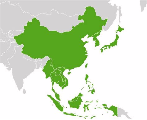 Asia Pacific Map High Resolution 的图像结果