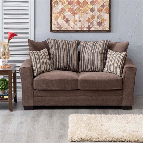 Buy Fedora Fabric 2-Seater Sofa - Brown from Home Centre at just INR ...