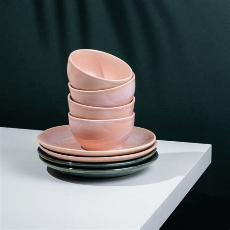 Blush Rose Ceramic Dinner Set(29 Piece) – Tibros