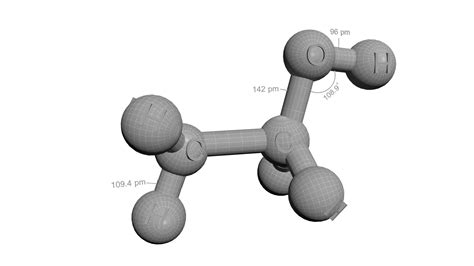 C2h5oh Lewis Structure 3d
