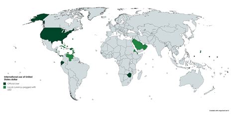 International use of United States dollar : r/MapPorn