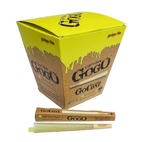 Buy ILH Captain GOGO Pre Rolled Paper -Brown/Perfect Roll/Smoking Roll ...