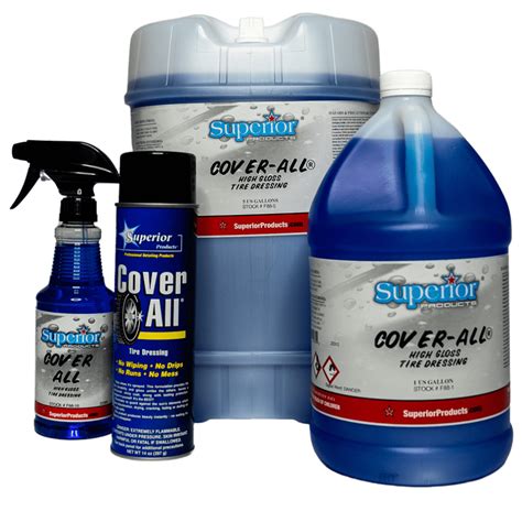 Blue Dressing Tire Shine