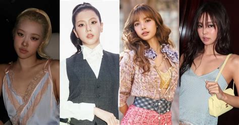 BLACKPINK members Jisoo, Jennie, Rosé, and Lisa turn heads at Paris ...