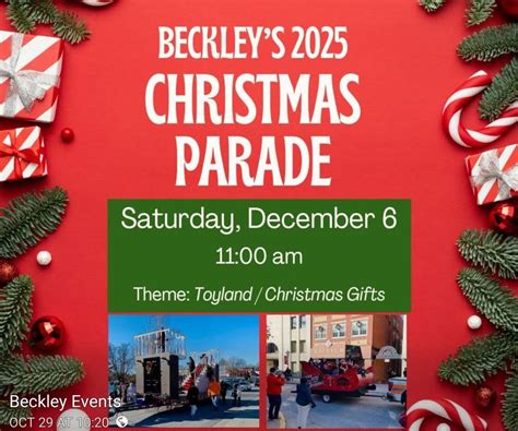 Beckley Christmas Parade - She Served Float for Female Veterans , Park ...