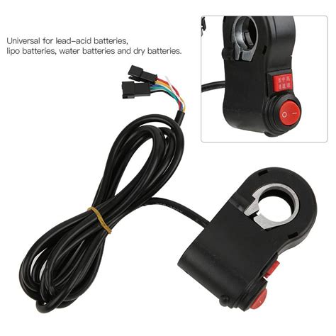 Buy Keenso 5pcs Electric Bike Handlebar Switch, Electric Bike On/Off ...