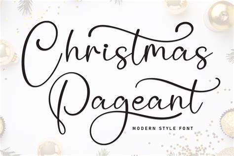 Font For Pageant