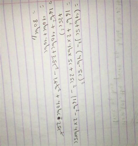 (4b + 5c)²-(4b-5c)² - Brainly.in