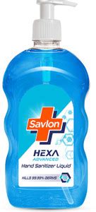 Savlon Hexa Advanced Liquid Pump Pack| 70% Alcohol based with ...