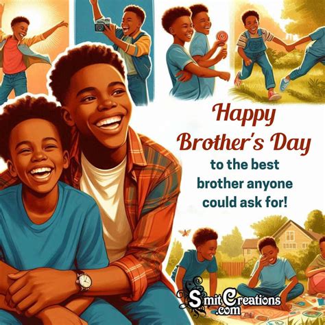 Brother's Day Wishes - Smit Creations - Your Daily Dose of Fun.