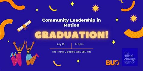 Graduation party for the 2023 cohort of Community Leadership in Motion ...