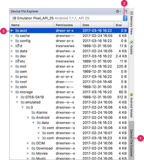 Android Device Monitor File Explorer 的图像结果