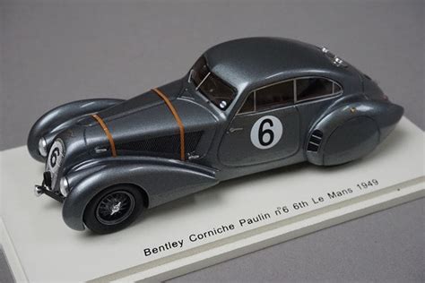 1:43 SPARK S3816 Bentley Corniche Paulan Le Mans 6th 1949 #6 model car ...