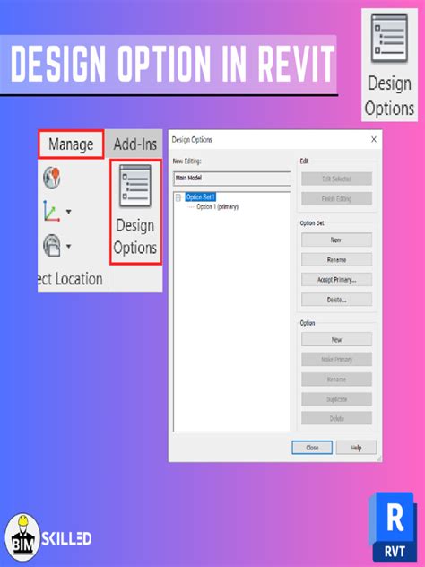 Revit Design Options Explained 的图像结果