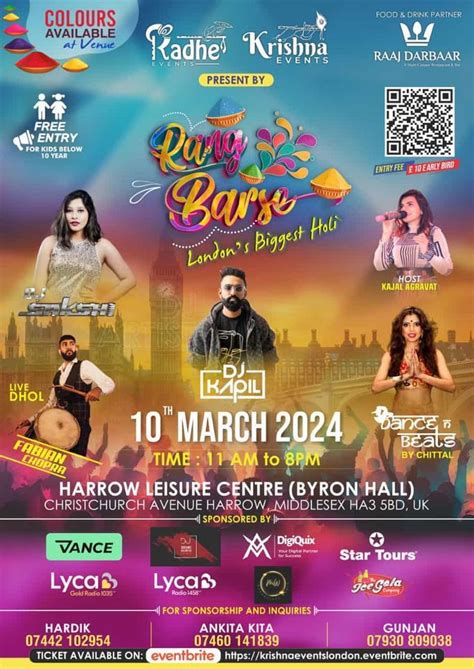RANG BARSE | FESTIVAL OF COLORS WITH DJ KAPIL / DJ SAKSHI / DHOL ...