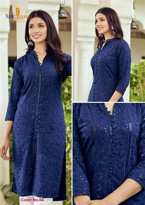 Tunic House 7 Star 04 Regular Wear Kurti Collection