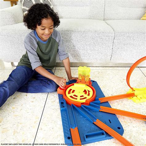 Buy Hot Wheels Track Builder Unlimited Rapid Launch Builder Box, All-In ...