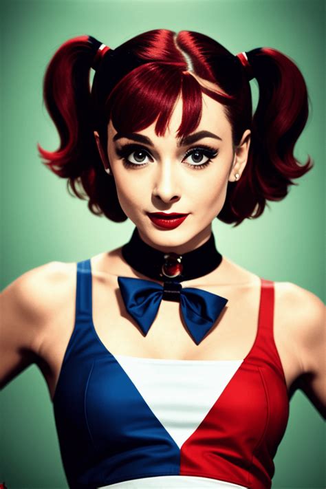 Audrey Hepburn as Harley Quinn : r/StableDiffusion