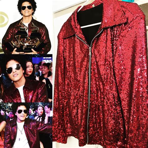 Bruno Mars Costume - 2018 Grammys Jacket | Bruno mars, Bruno mars ...