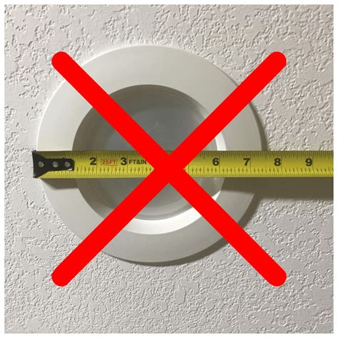 What Size Recessed Lights? The Right Way to Measure