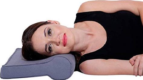 Buy zedoff™ grey foam Cervical Pillow Spondylosis Neck & Back Pain ...