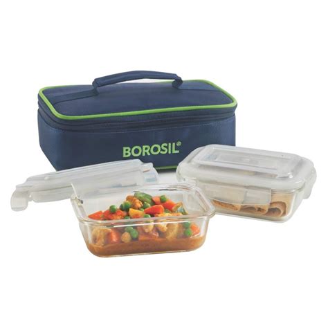 Borosil Microwavavle Glass Lunch Box – swag Workstore