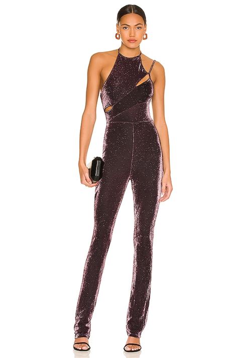 superdown Tia Cut Out Jumpsuit in Wine | REVOLVE