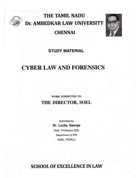 15 Cyber Law And Forensics - Bachelors of Computer applications - Studocu