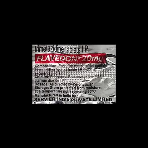 FLAVEDON 20MG TABLET 10'S - Uses, Side Effects, Price and Generic ...