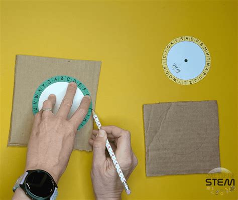 Top Secret: Craft a cipher wheel!