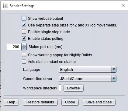 G-Code Sender Software 的图像结果