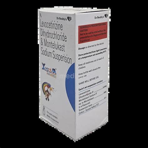 XYZAL M SUSPENSION 60 ML : View Price, Combination and Alternatives ...