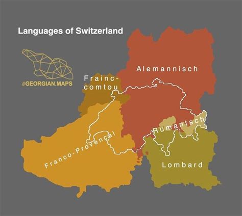 Switzerland Language Map 的图像结果