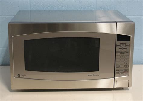 Ge 2 Cu Ft 1200 Watt Countertop Microwave Stainless Steel at Dorothy ...