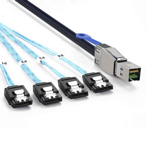 UGREEN Mini SAS to Sata Cable External Mini SAS HD SFF 8644 to 4 Sata ...