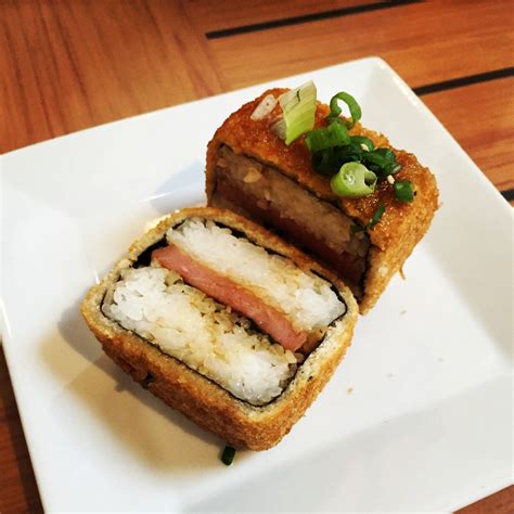 da kitchen maui fried spam musubi - Hungry for Points