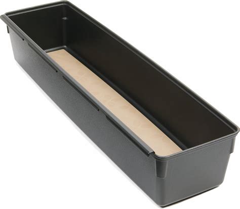 Amazon.com: Rubbermaid FG1J1809BLA Interlock Drawer Organizer Bin, 3 by ...