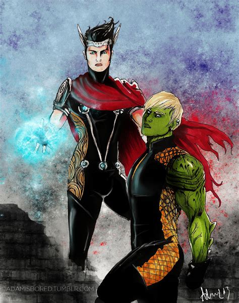 Wiccan and Hulkling