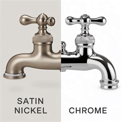 What Color Is Satin Nickel and How Does It Compare - The Painted Hinge