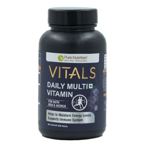 Pure Nutrition Vitals Daily Multi Vitamin (60 tabs) – Greenleafdrugstore