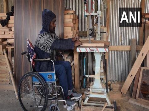 Wheelchair-bound man sets up his own business in J-K's Pulwama ...