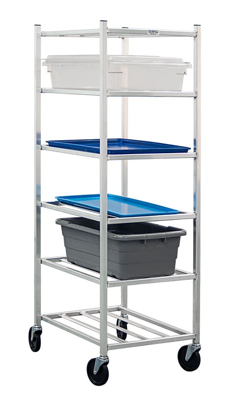 New Age Industrial 6 Shelf Heavy Duty Universal Carts Model 1356M ...