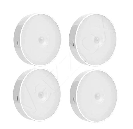 Buy VazzLox Motion Sensor Light for Home (Pack of 4) with USB Charging ...