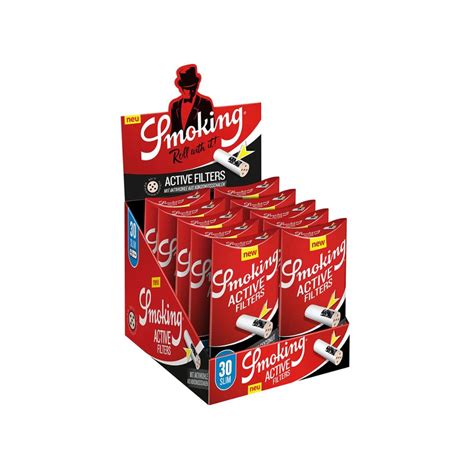 Smoking Slim Carbon Filters-30filters – THE ROLL N' PUFF