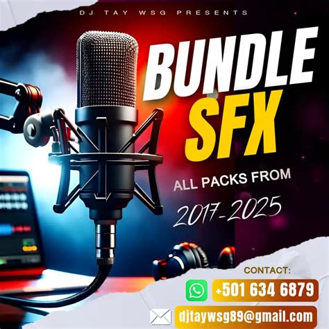 DJ Tay Wsg - Bundle - All Packs of Sound EFX 2017-2025 - Dream Sound Media