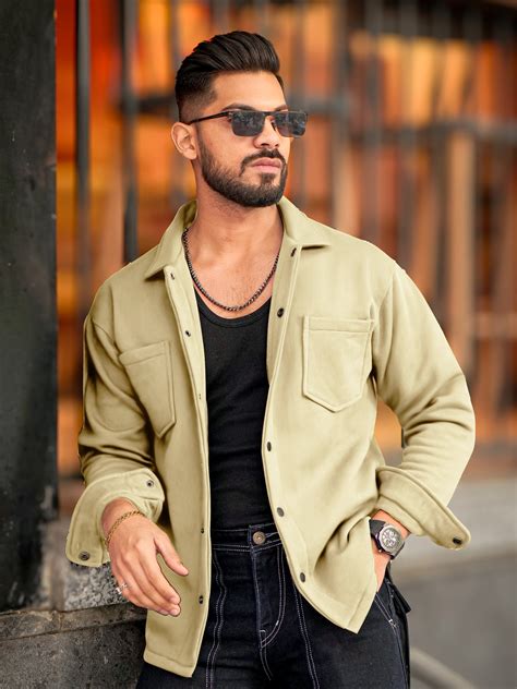 Double Pocket Biscuit Full Sleeve Shacket – ManiacLife.com